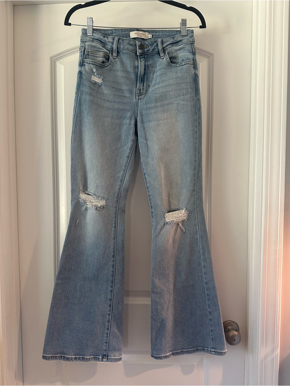 Hidden LightWash Flare Jeans